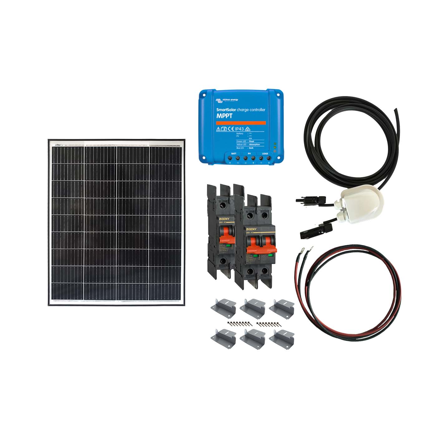 Customizable Off-Grid Solar Kits - Caravan RV Marine