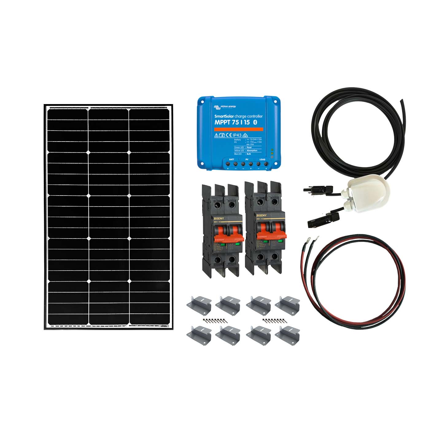 Customizable Off-Grid Solar Kits - Caravan RV Marine