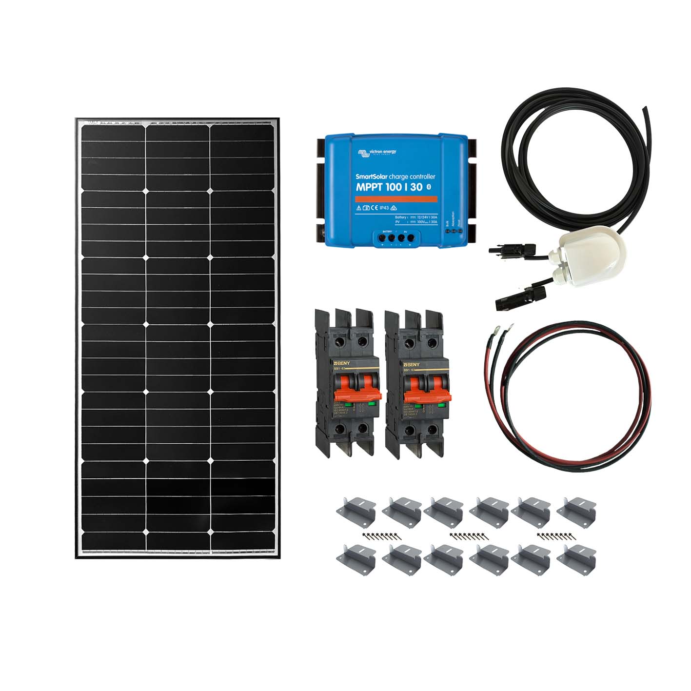 Customizable Off-Grid Solar Kits - Caravan RV Marine