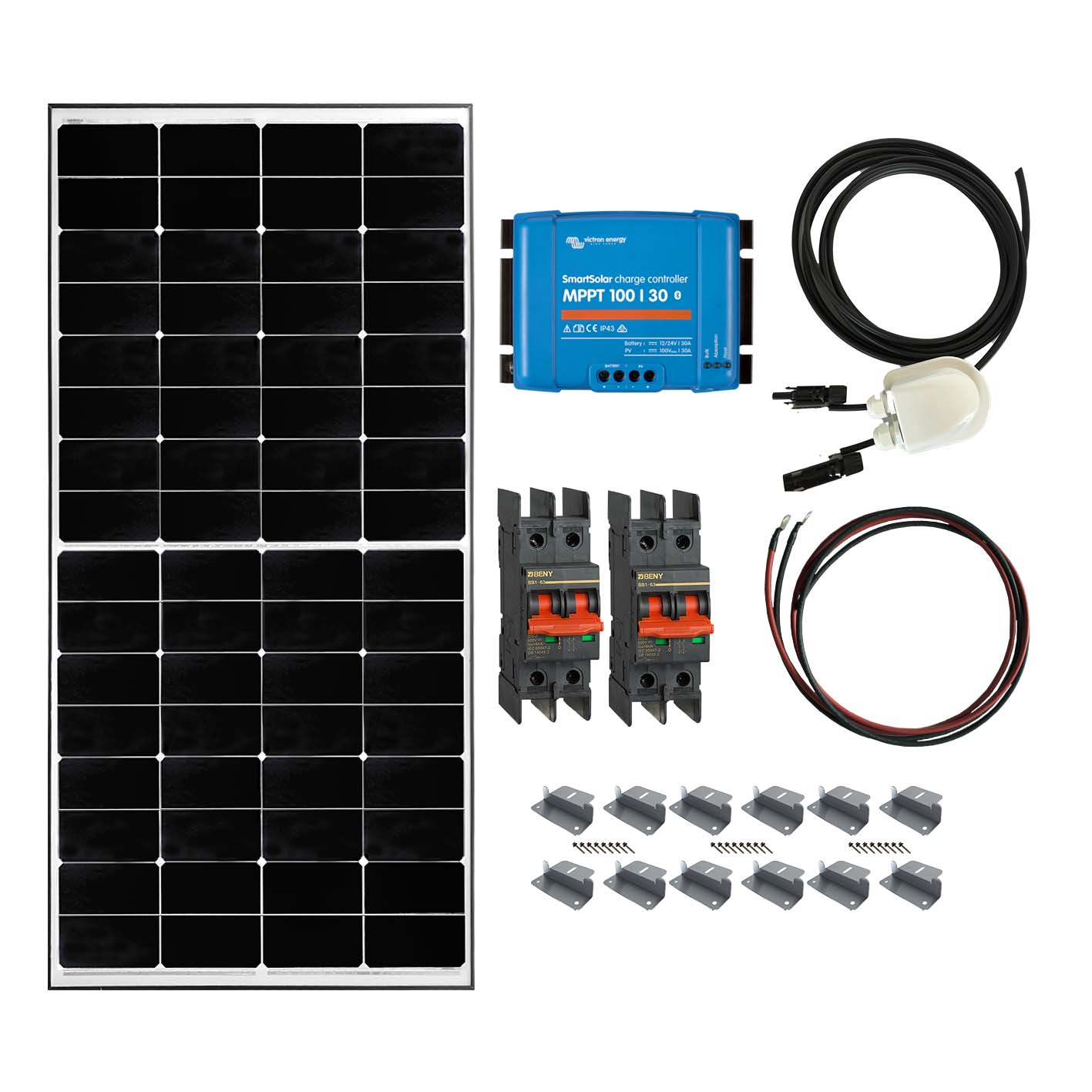 Customizable Off-Grid Solar Kits - Caravan RV Marine