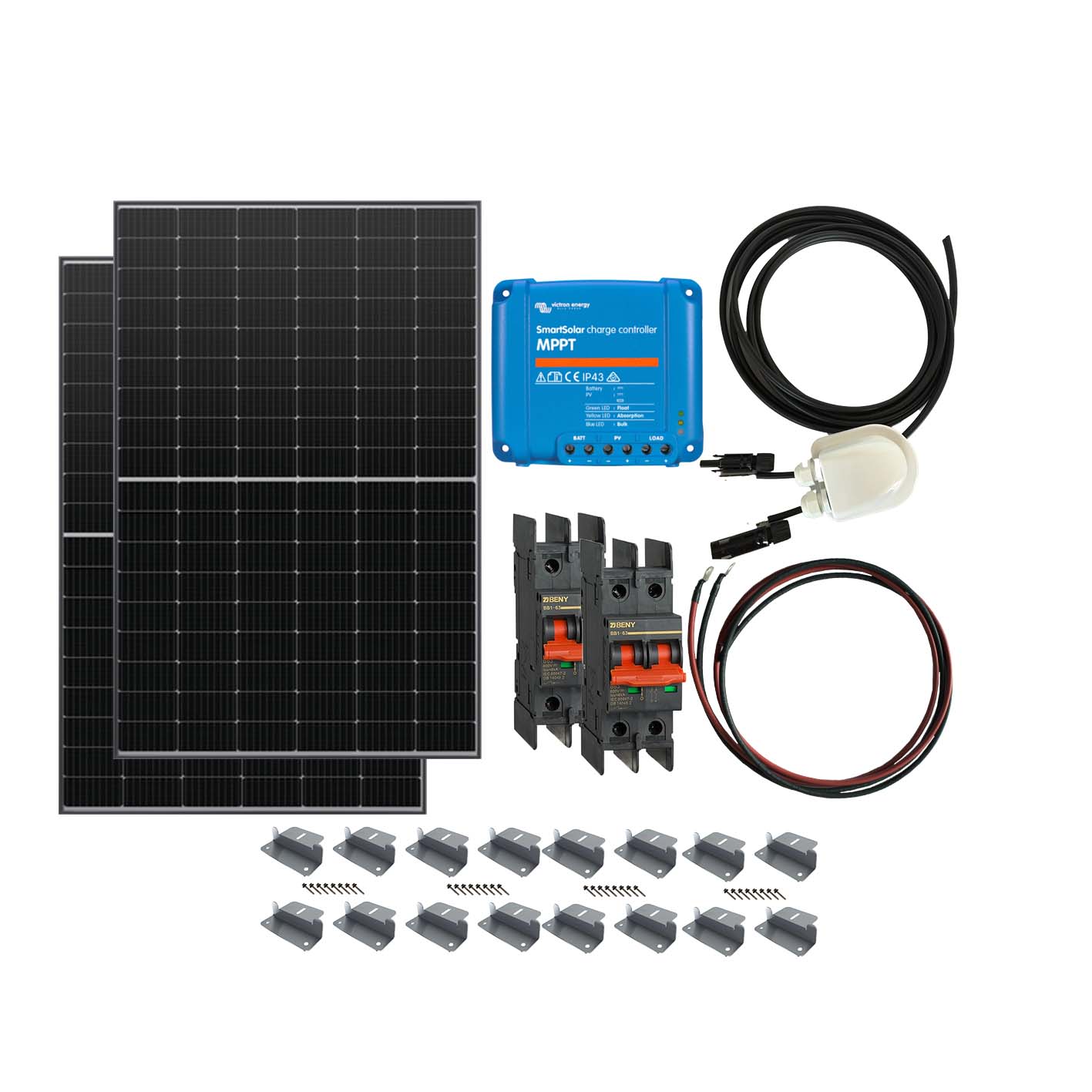 Customizable Off-Grid Solar Kits - Caravan RV Marine