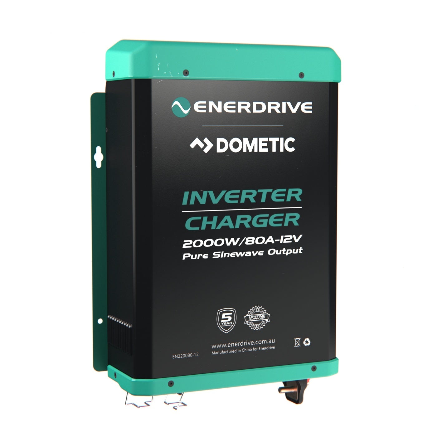 ENERDRIVE INVERTER/CHARGER (COMBI) 2000W/80A-12V