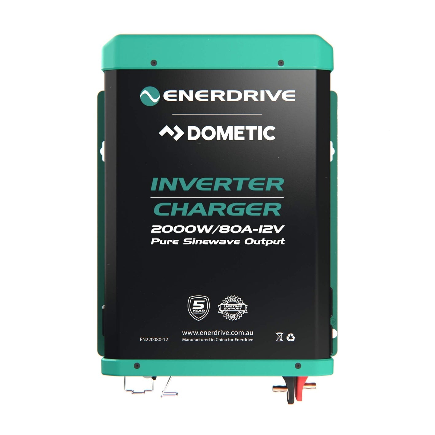 ENERDRIVE INVERTER/CHARGER (COMBI) 2000W/80A-12V