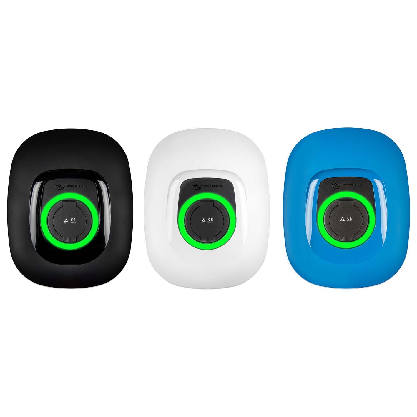 White Front for EV Charging Station