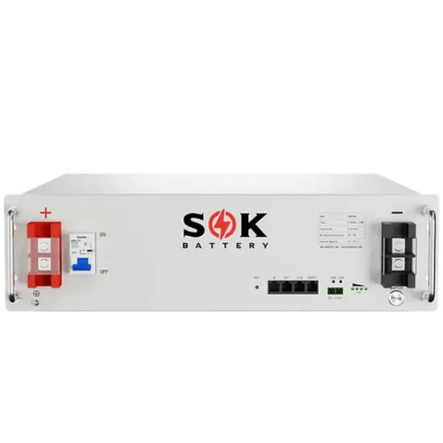 SOK Lithium Iron Phosphate (LiFePO4) Battery SOK Battery 48 Volt 5kWh to 25 kWh