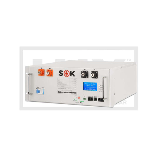 SOK  Lithium Iron Phosphate (LiFePO4) Battery SOK Battery 48 Volt  5kWh to 25 kWh