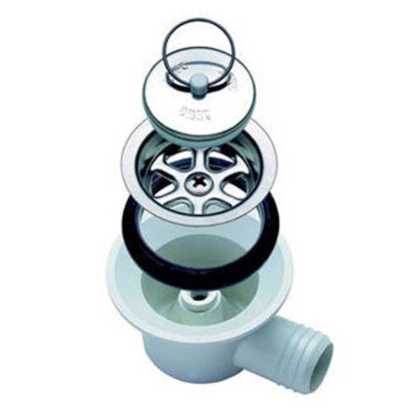 Dometic - Waste Outlet 25mm Angled