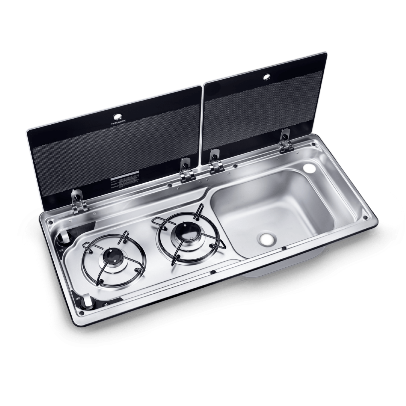Dometic OVENS / HOBS - 2 Burner & Sink Combo & DM-WT02 Swivel Mixer (MO9722)