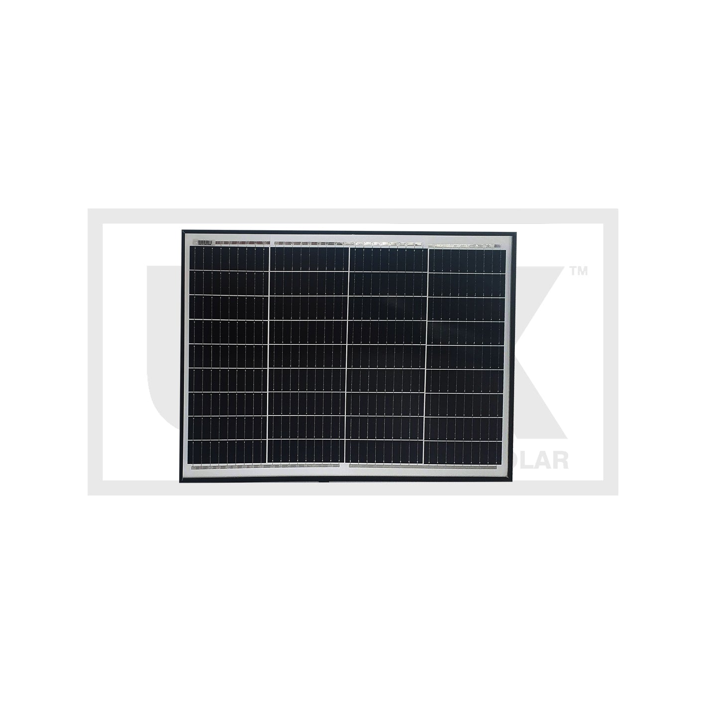 50 Watt Mono Solar Panel - HPBC - 40 x 64 cm Clearance