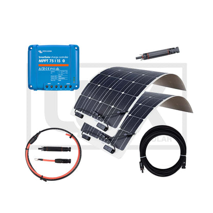 Lightweight / Marine Solar Kits  with quality flexible solar panels 100 to 860 Watt