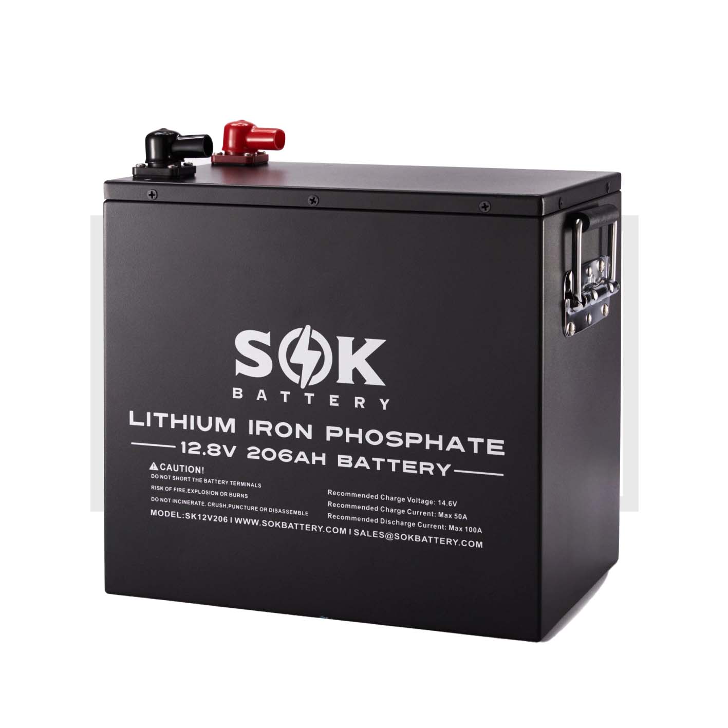 SOK  Lithium Iron Phosphate (LiFePO4) Battery SOK Battery 12 -24 Volt 100 to 314Ah