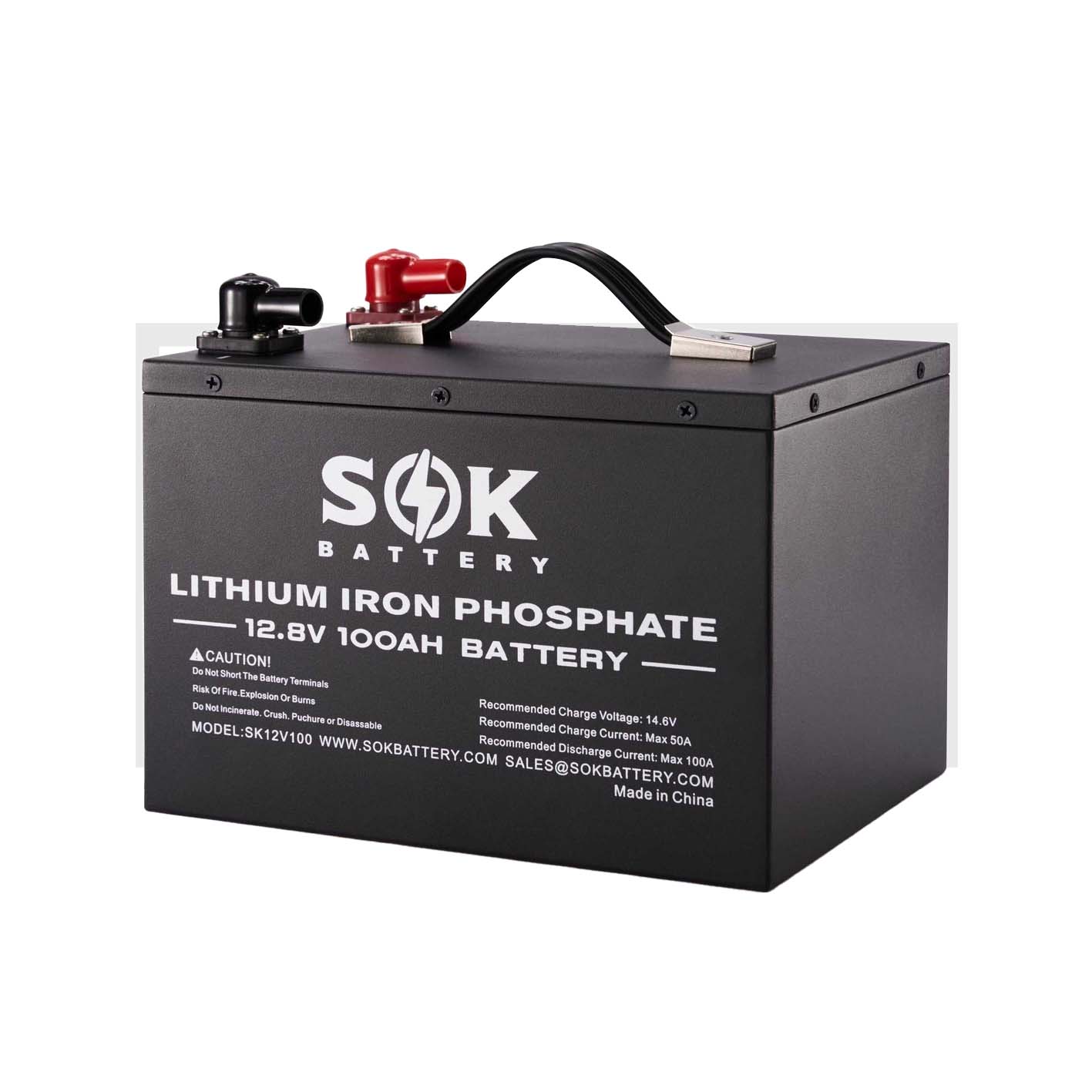 SOK  Lithium Iron Phosphate (LiFePO4) Battery SOK Battery 12 -24 Volt 100 to 314Ah