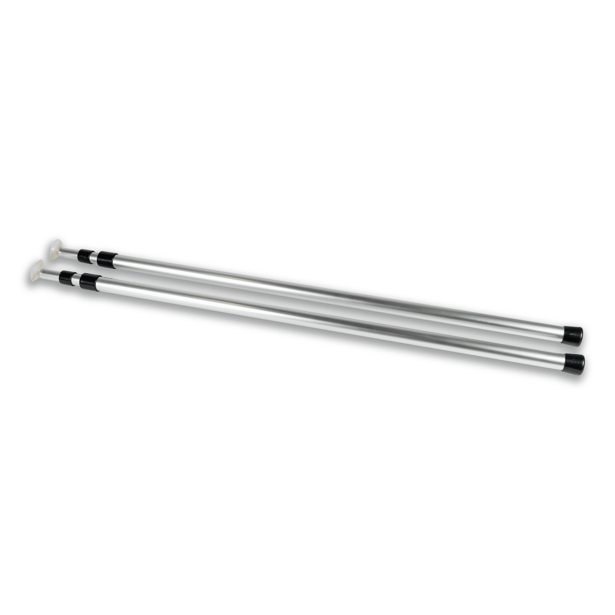 Dometic Rear Upright Pole S-M-L pair, telescopic aluminium awning poles with twist-lock collars