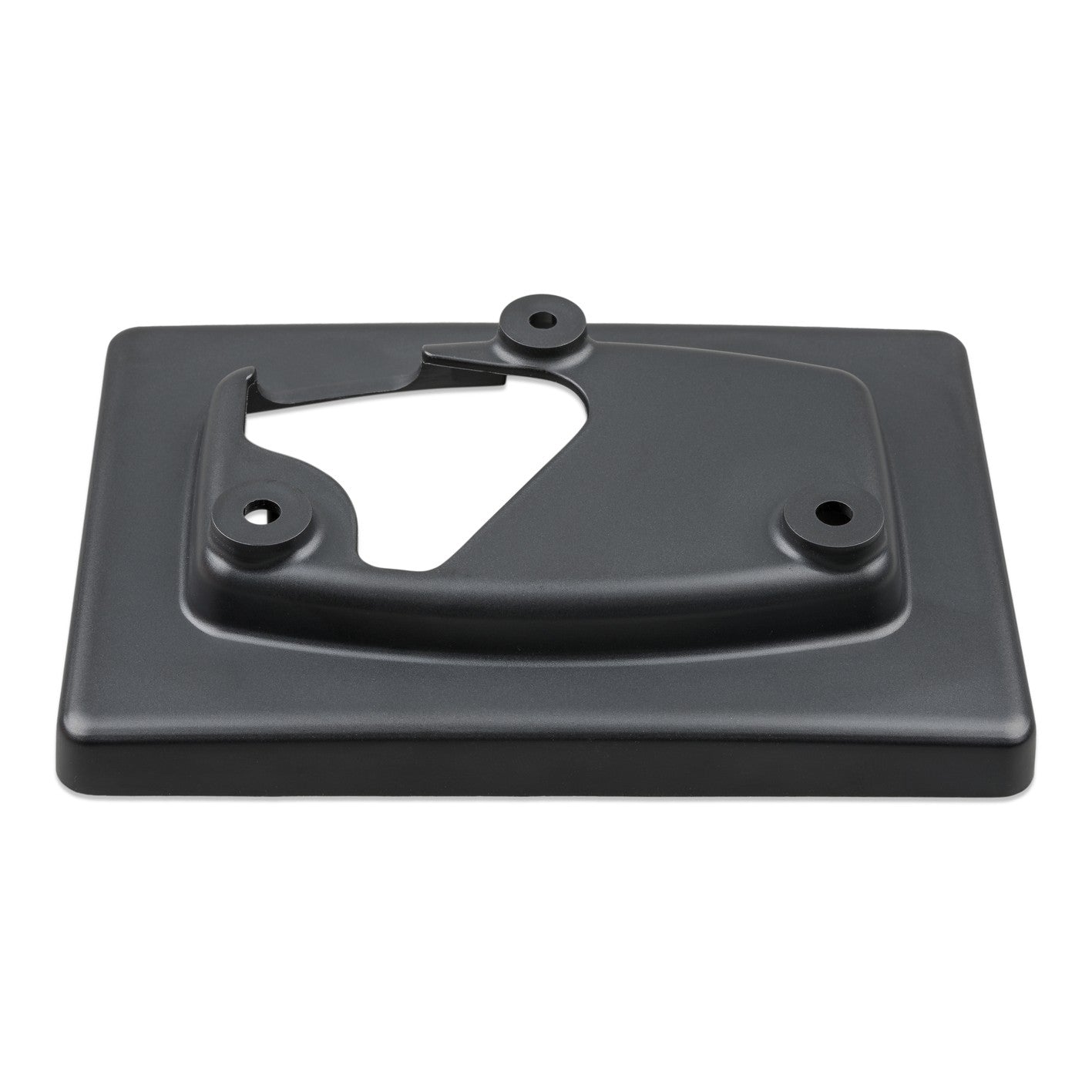 Victron GX Touch 50 Wall Mount — low side view showing the shallow depth of the moulded bracket