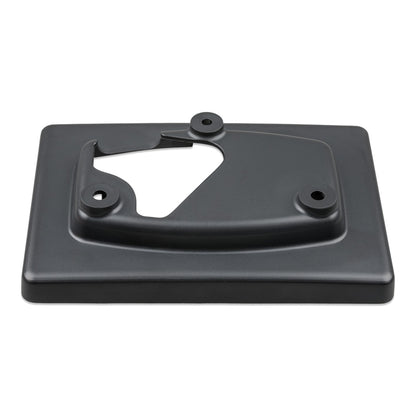 Victron GX Touch 50 Wall Mount — low side view showing the shallow depth of the moulded bracket