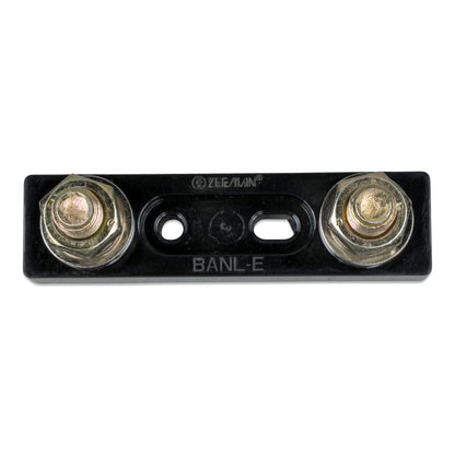 Victron fuse holder for ANL-fuse CIP106100000 - top view, base moulded ZEEMAN BANL-E between the stud terminals