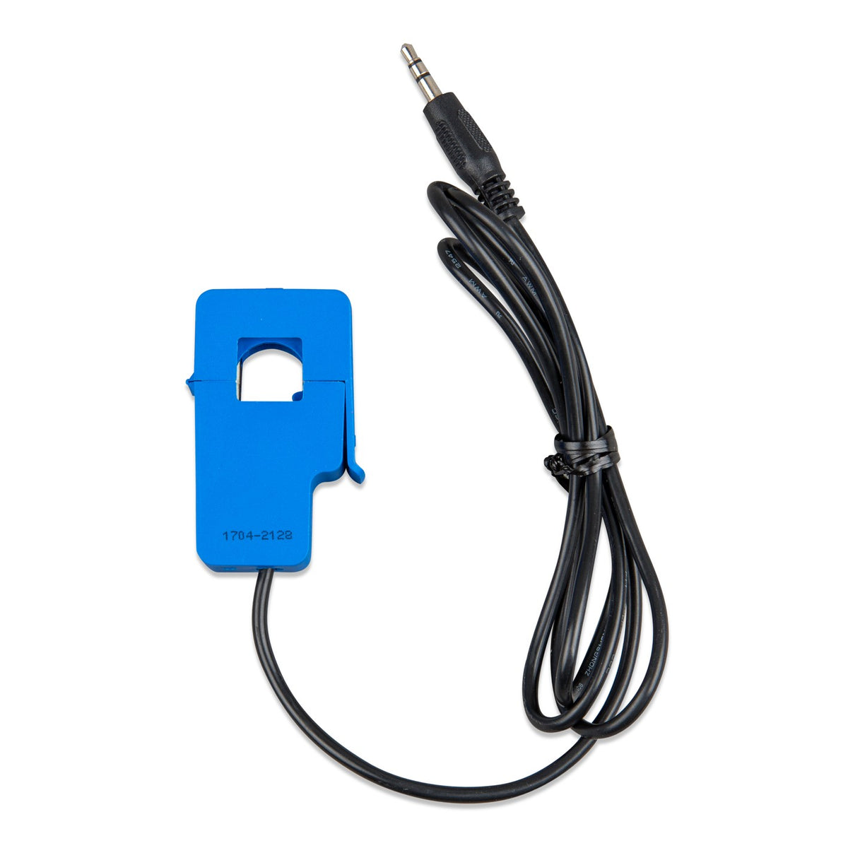 Victron Current Transformer 100A:50mA for MultiPlus-II, 1 m lead — closed split-core clamp with 3.5 mm jack plug
