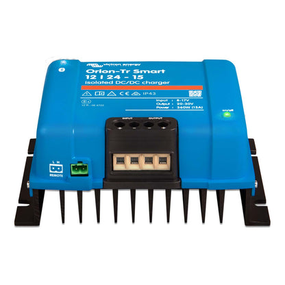 Victron Orion-Tr Smart DC-DC Charger Isolated victron orion tr smart dc dc charger isolated 12 24 15 front