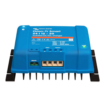 Victron Orion-Tr Smart DC-DC Charger Isolated victron orion tr smart dc dc charger isolated 24 12 20 front