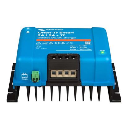 Victron Orion-Tr Smart DC-DC Charger Isolated victron orion tr smart dc dc charger isolated 24 24 17 front