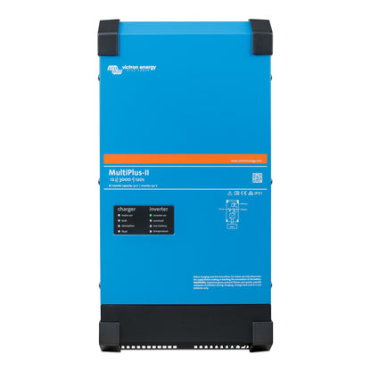 Victron MultiPlus-II 12/3000/120-32 inverter/charger, front view