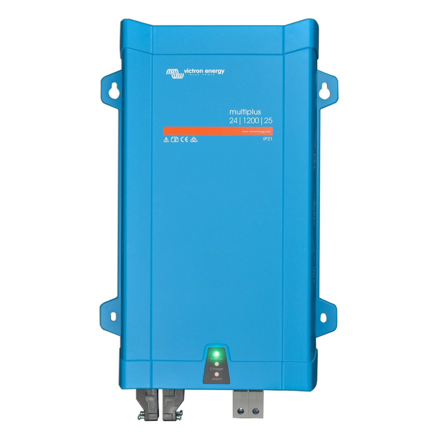 Victron MultiPlus 24/1200/25-16 inverter/charger — top view