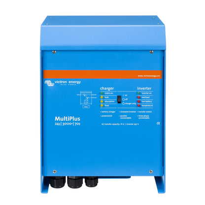 Victron MultiPlus 24/3000/70-16 inverter/charger — front view