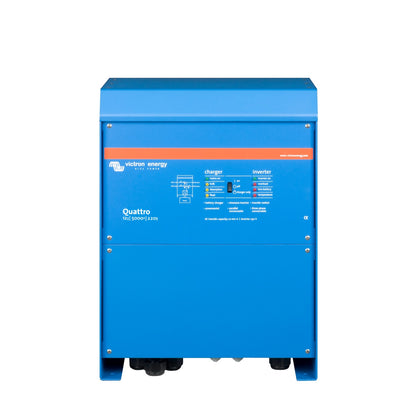 Victron Quattro 12/5000/220-100/100 230V inverter/charger – front view