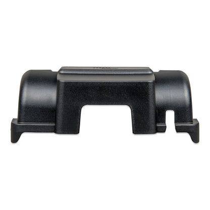 Victron MPPT WireBox-M 100-30/50 & 150/35 — front elevation of the black cover with centre cable cut-out