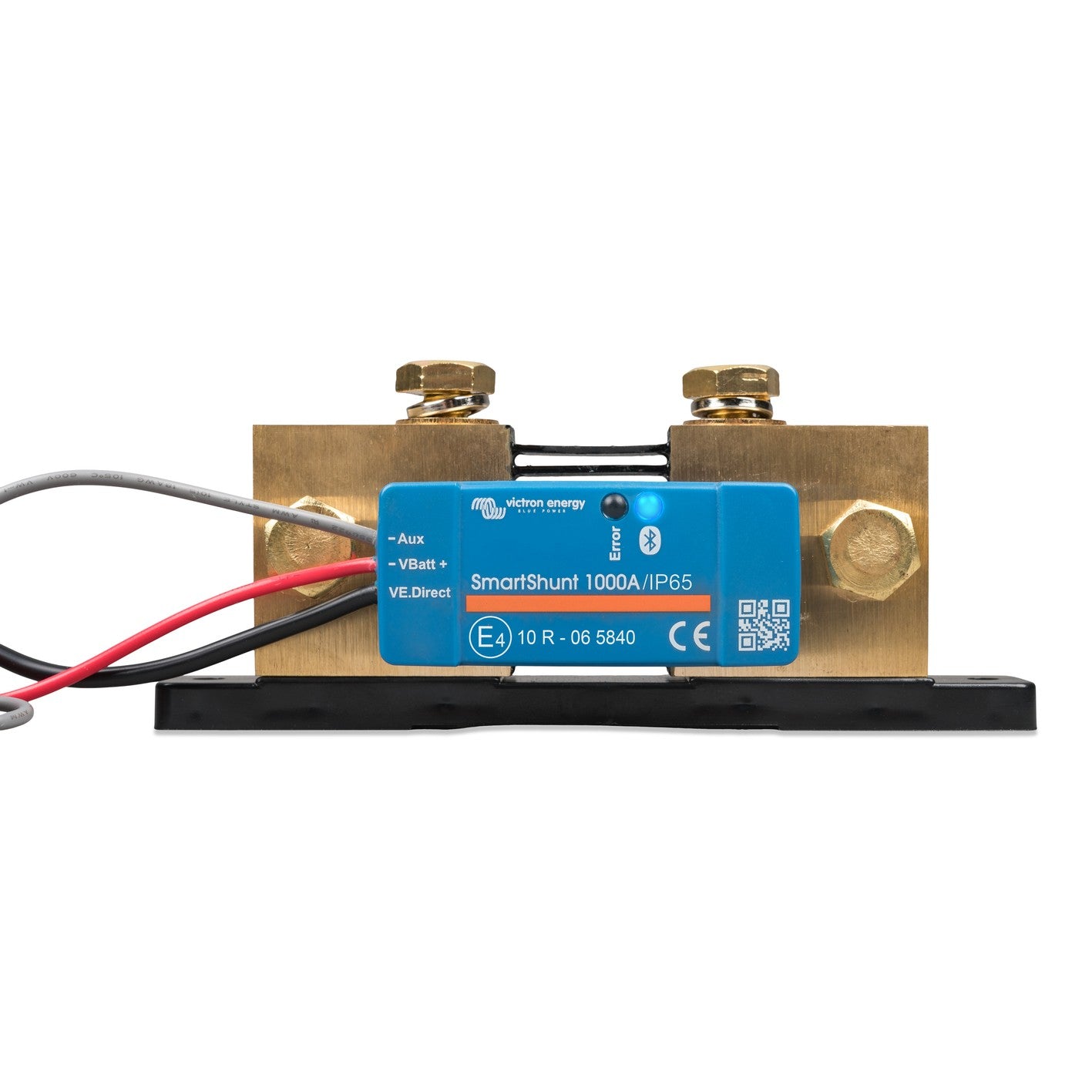 Victron SmartShunt 1000A/50mV IP65 waterproof battery monitor — front view