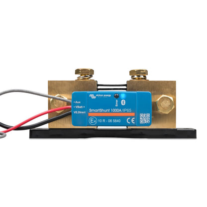 Victron SmartShunt 1000A/50mV IP65 waterproof battery monitor — front view