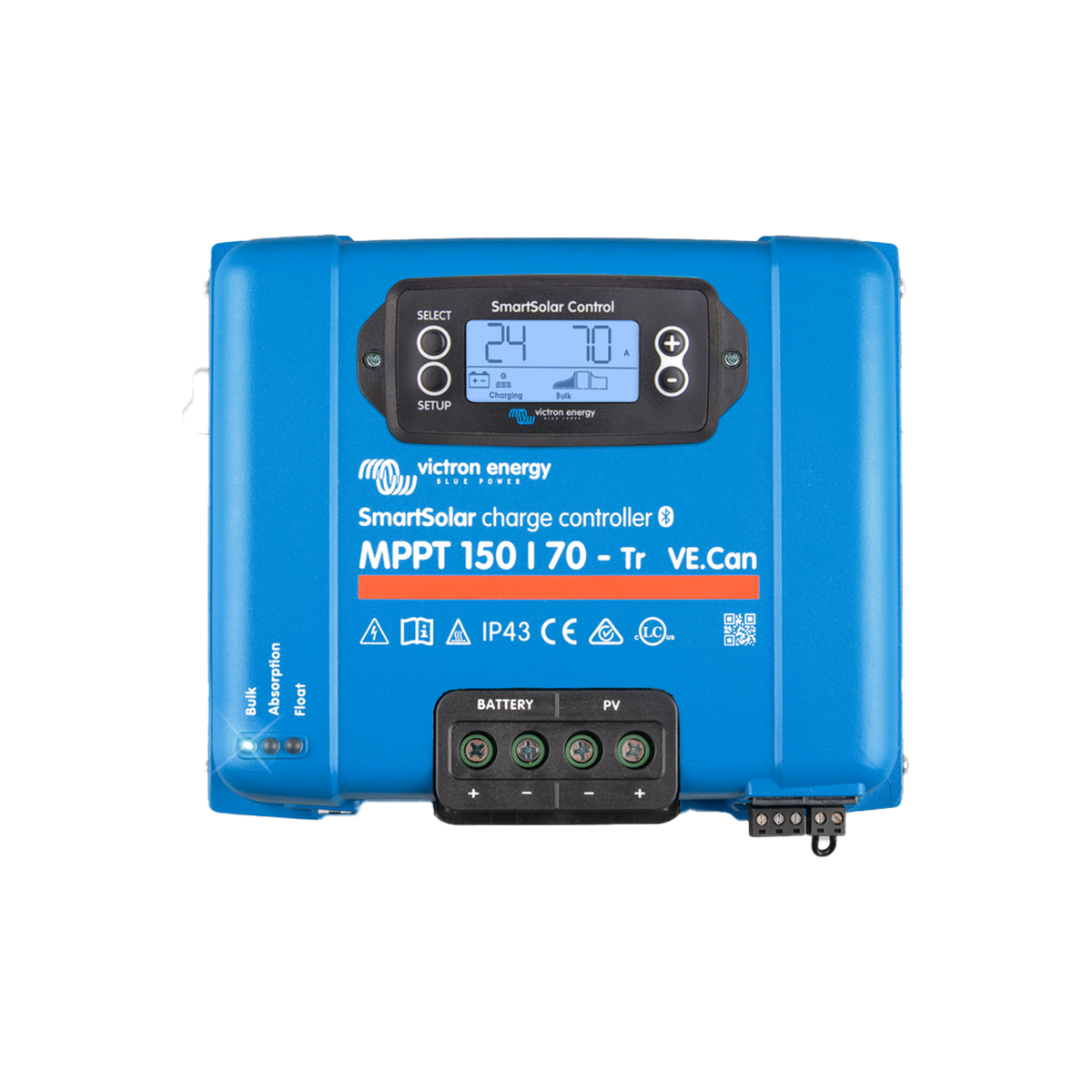 Victron SmartSolar MPPT Charge Controller – Bluetooth – LUX Solar