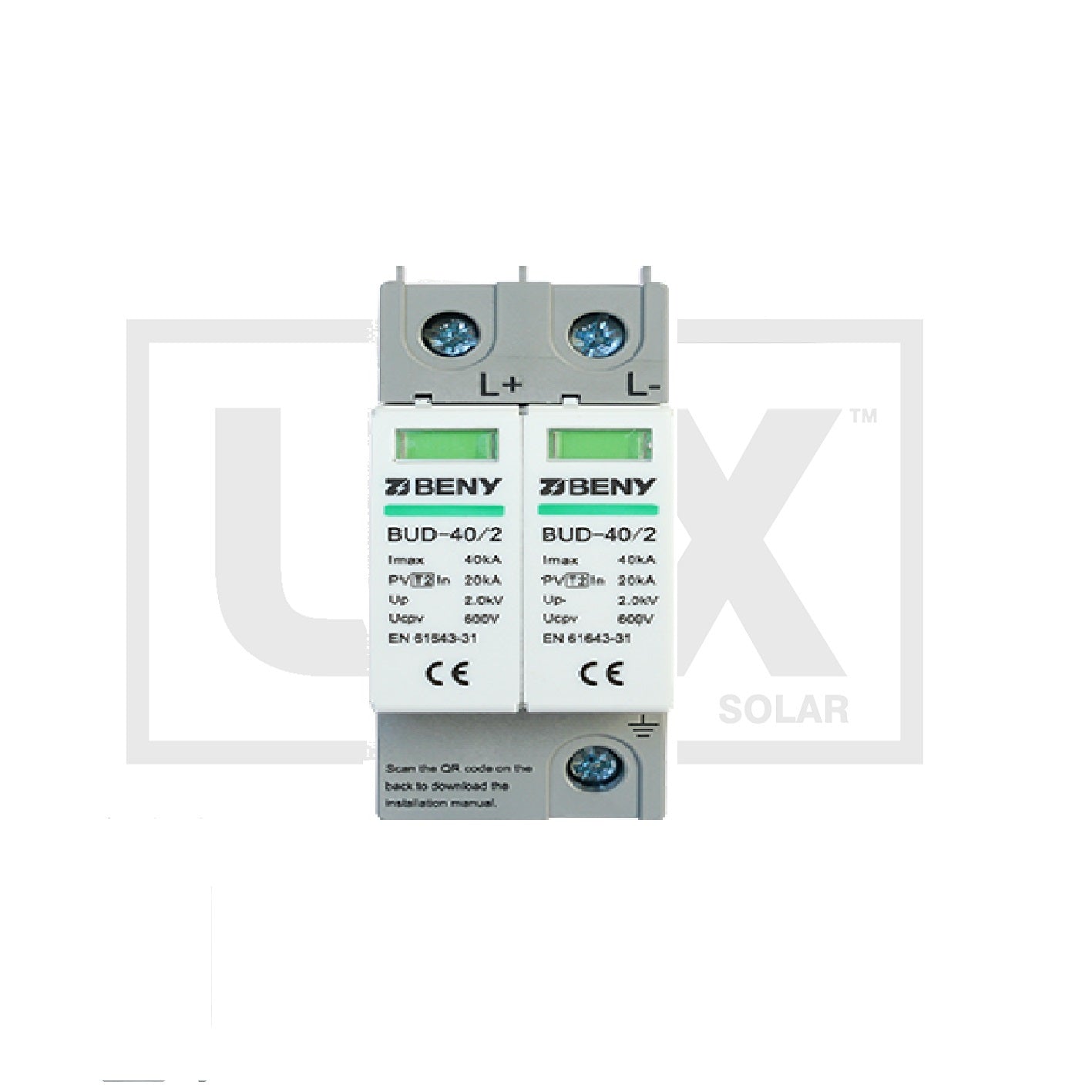 600 VDC Solar Surge Protection Device – LUX Solar