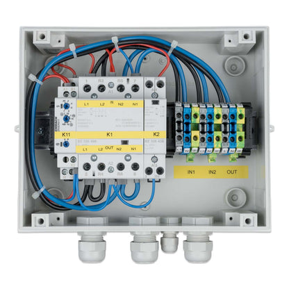 AC-Transfer Switch Transfer Switch 10kVA - consider Quattro instead 175 x 215 x 120