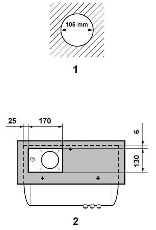 Dometic Recirculating Cooker Hood CK155