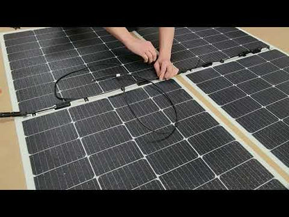 215W Sunman Flexible Solar Panel - Half Cut Shade Resistant  Mono eArc