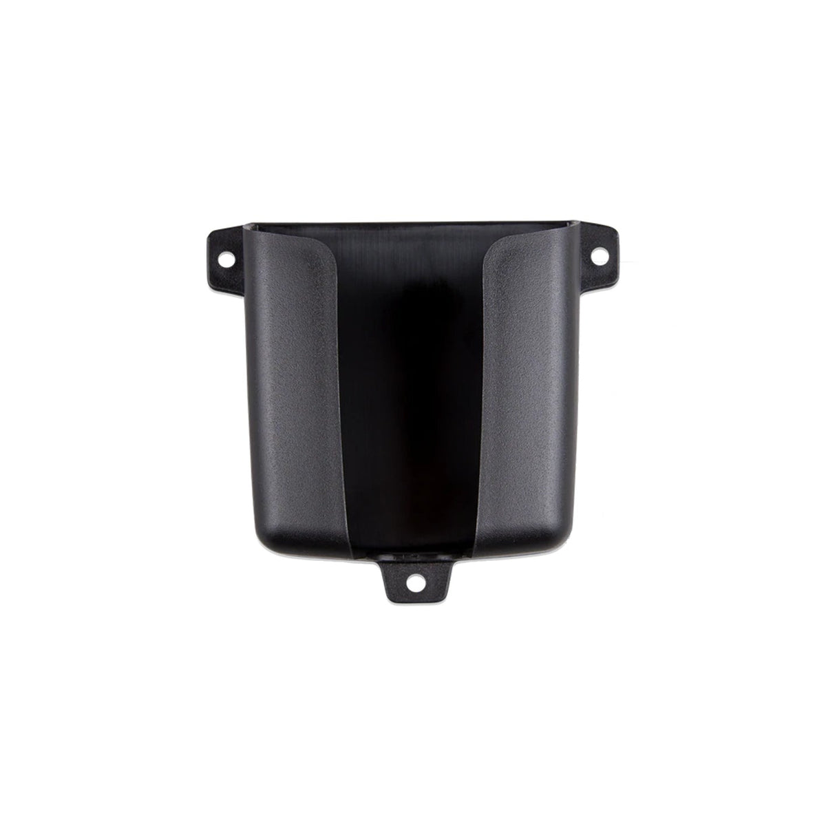 Victron wall mount for Blue Smart IP65 charger — black moulded bracket with three screw-fixing tabs