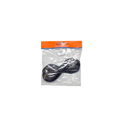 Victron RS485 to USB interface cable — coiled in clear retail bag with orange Victron header card