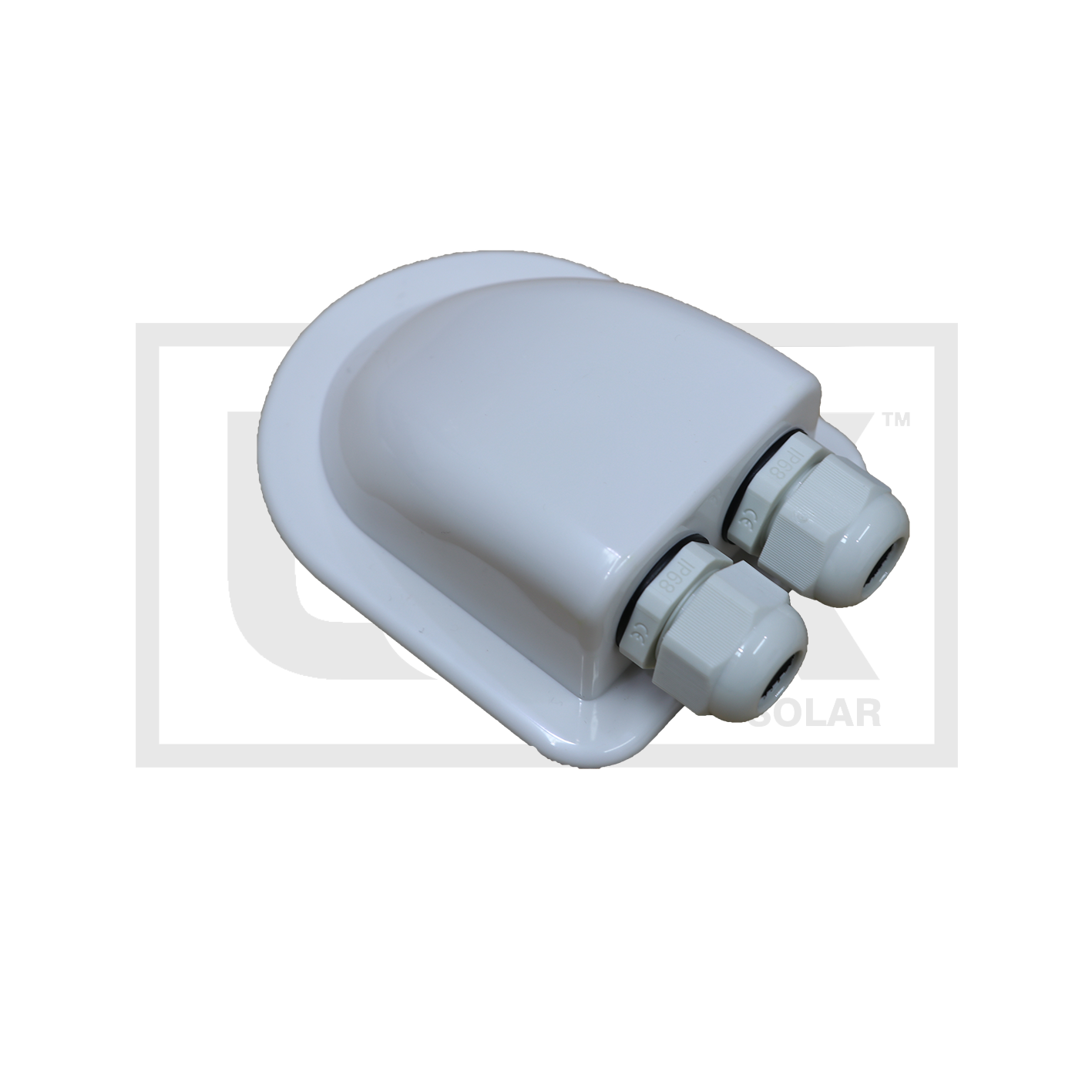 Roof Mount Cable Entry with IP68 Glands - Caravan and Marine