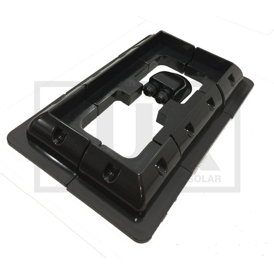 Mounting Kit for Fixed Solar Panel with Cable entry - Marine and Caravan