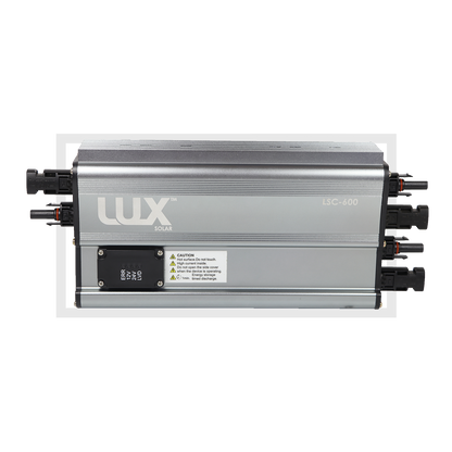 LSC-600 IP65 waterproof solar charge controller-front view